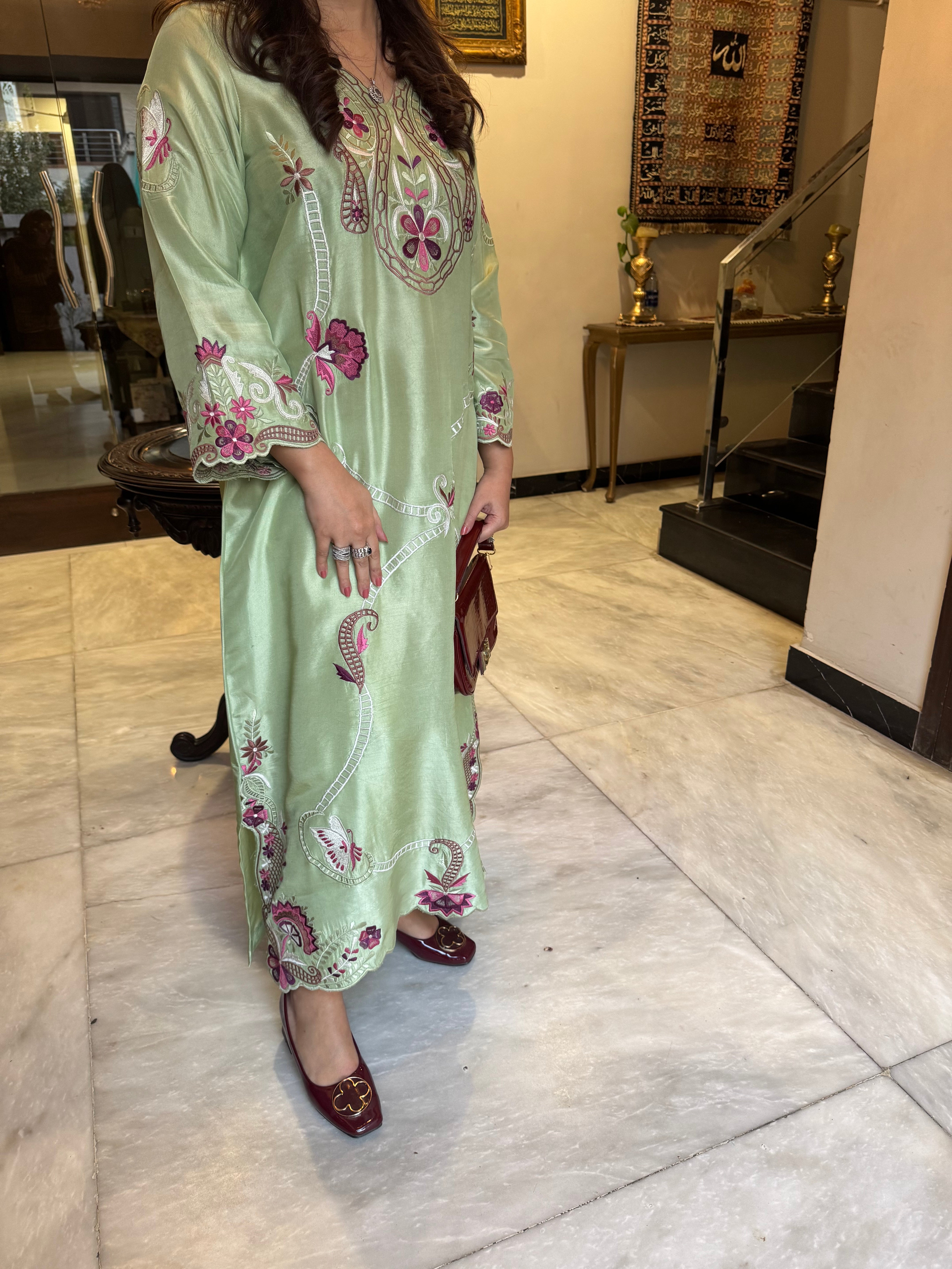 Design Drop 6 | Mint Green Kaftan