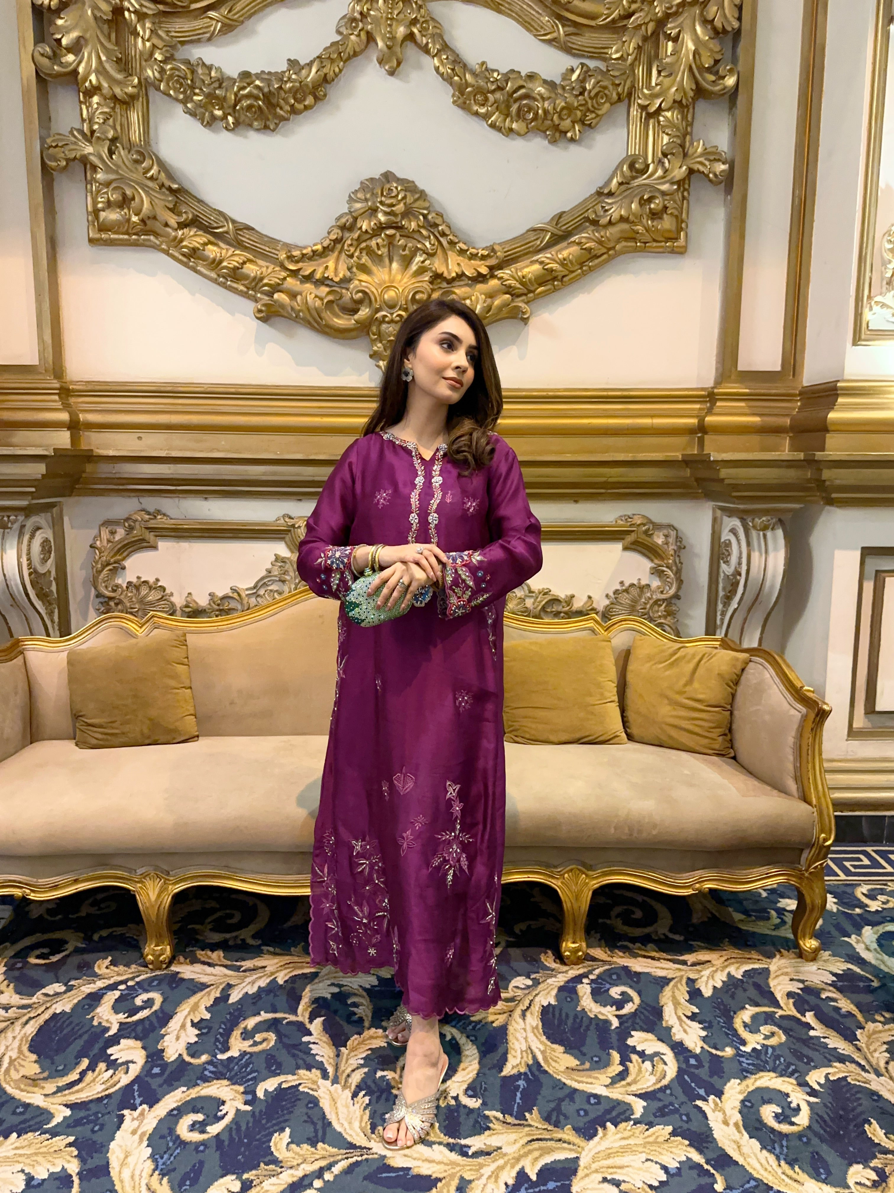 Design Drop 8 | Purple Kurta