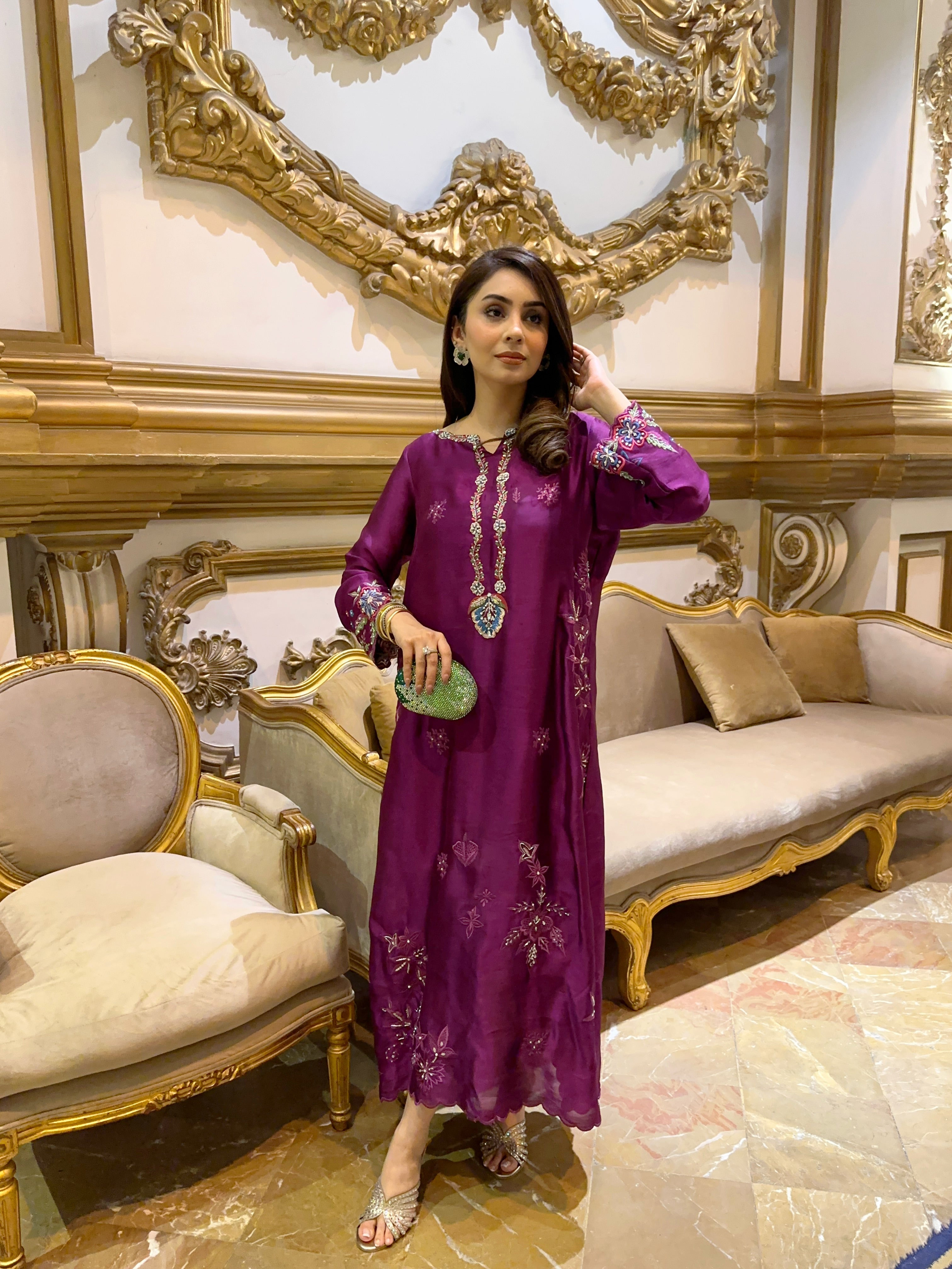 Design Drop 8 | Purple Kurta