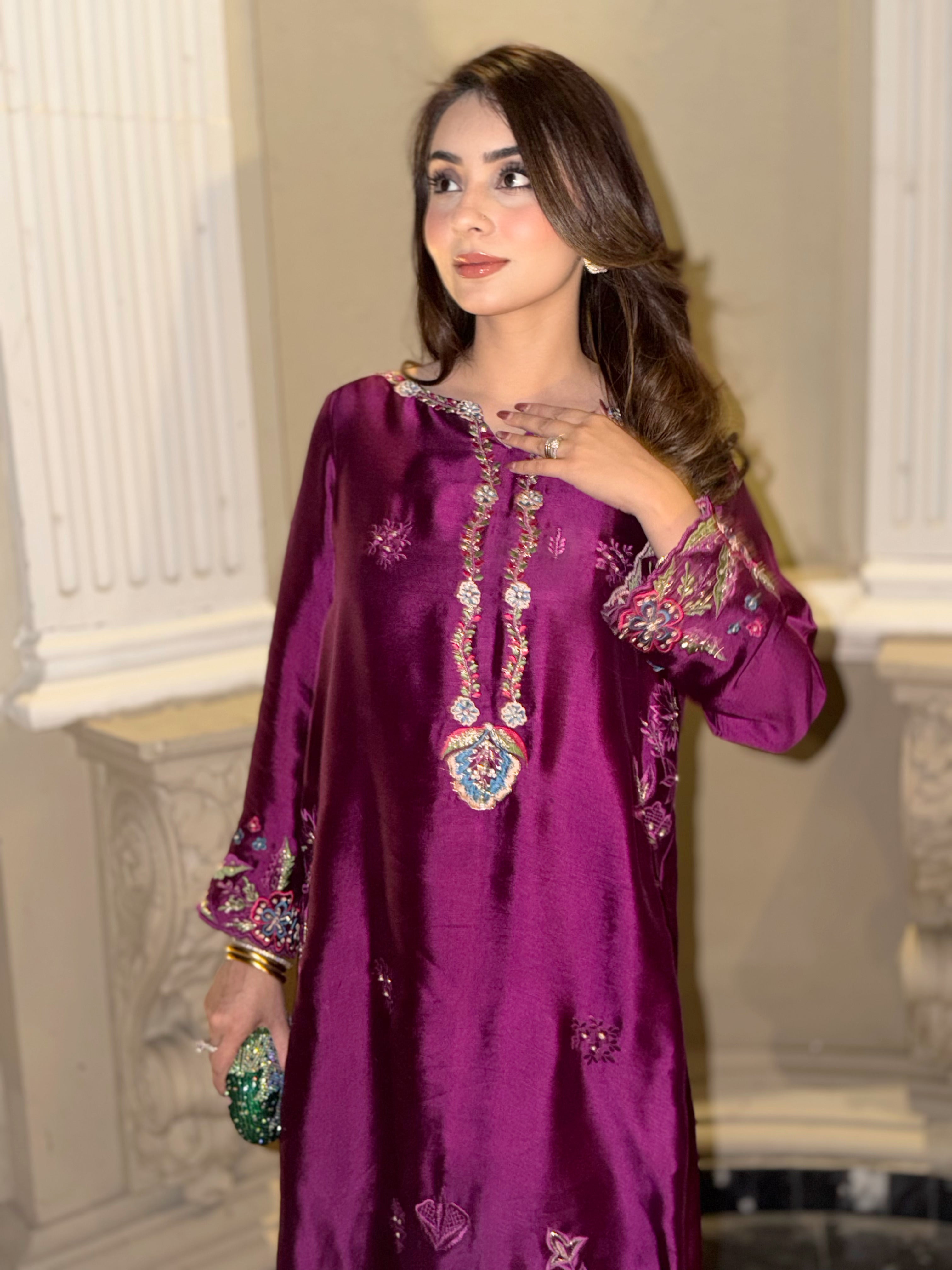Design Drop 8 | Purple Kurta
