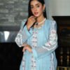"2 Piece Formal Attire with Full Ari Embroidery and Hand Adda Work, Featuring a Fully Embroidered Dupatta" - Image 4