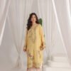 Sunflower Tessel Silk Shirt 1 Piece Trouser & Duppata Separate - Image 5