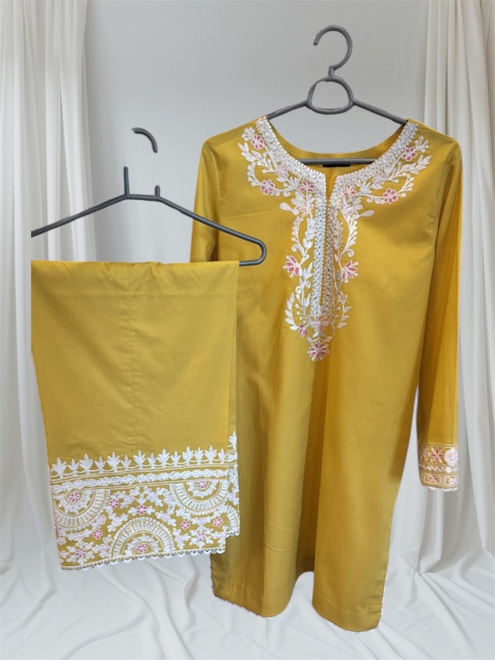yellow Ari Embroidery