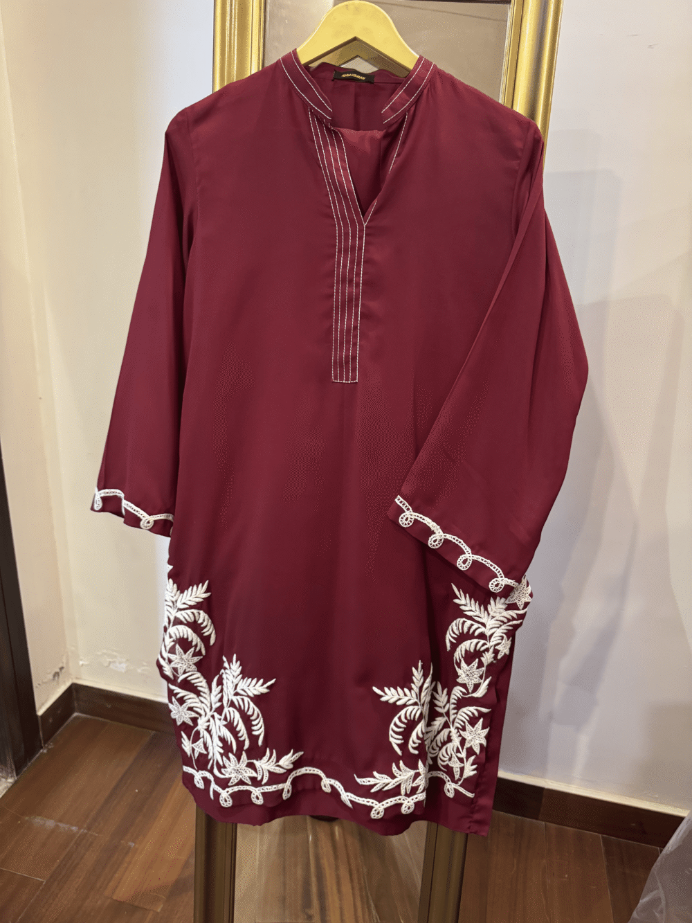 Embroidered Co-ord Set – Elegant Two-Piece Ensemble