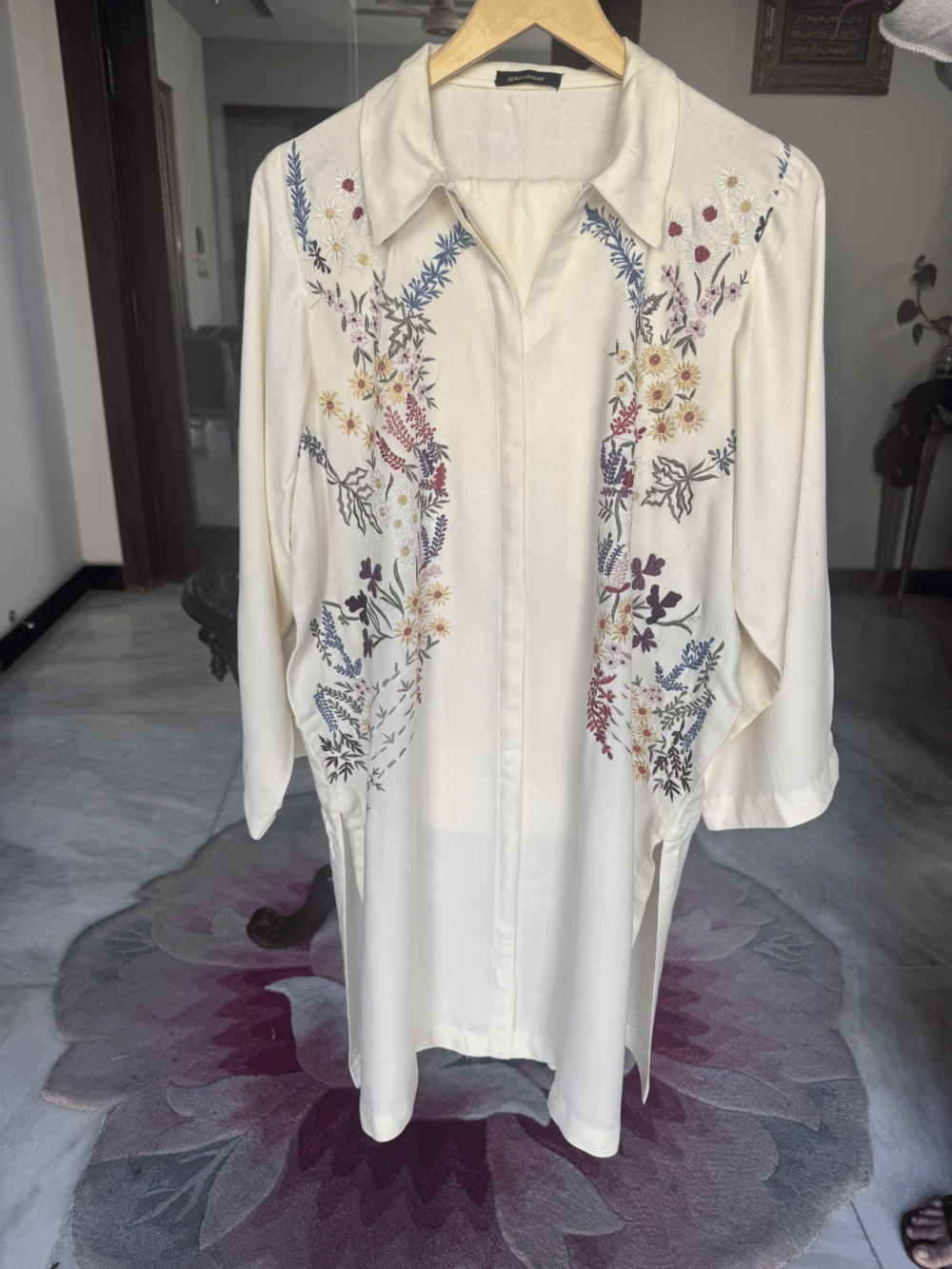 Embroidered Winter Marina Co-ord – Warmth with Style