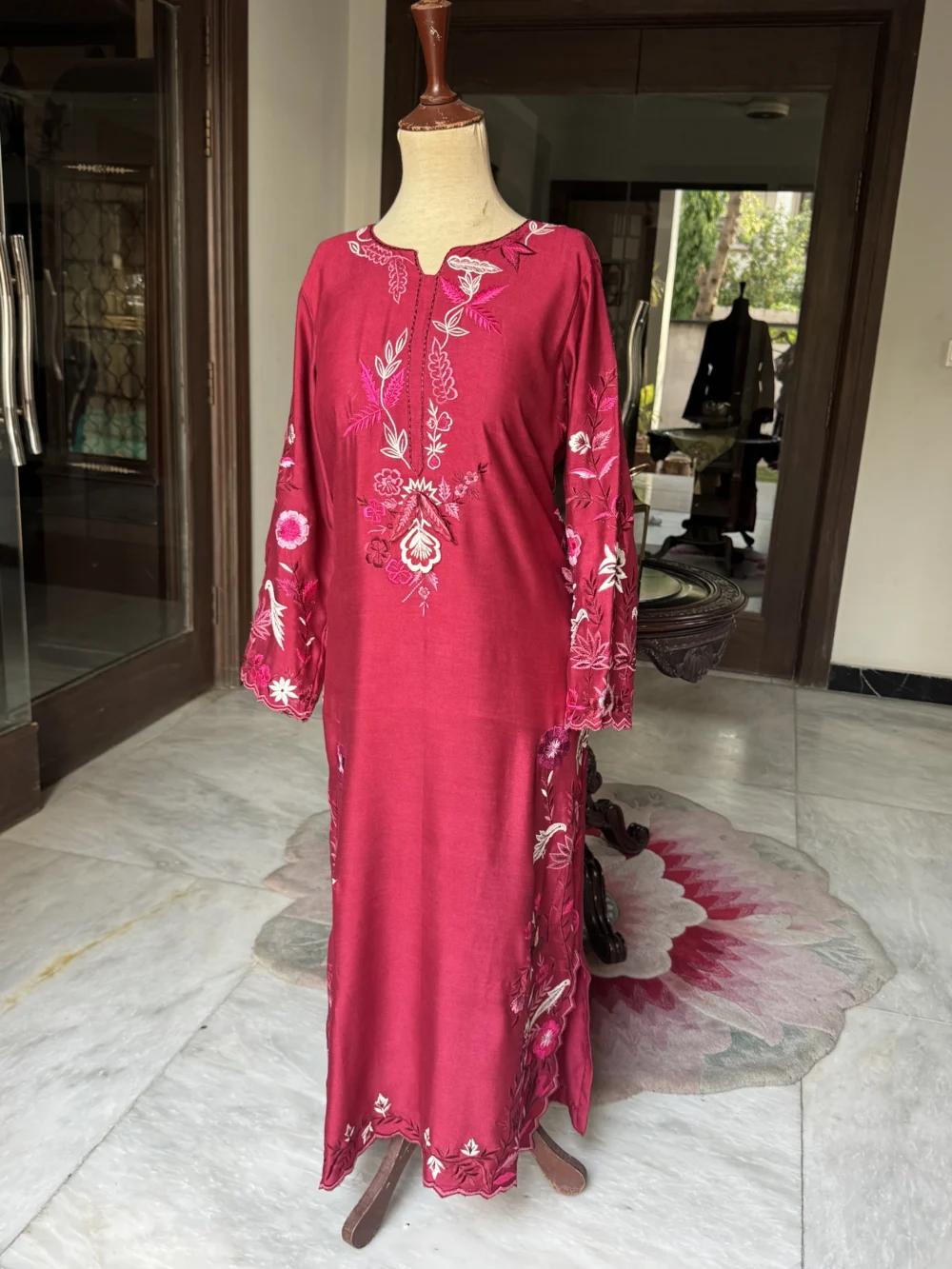 Hot Pink – Elegant Kurta & Kaftan Luxury Collection